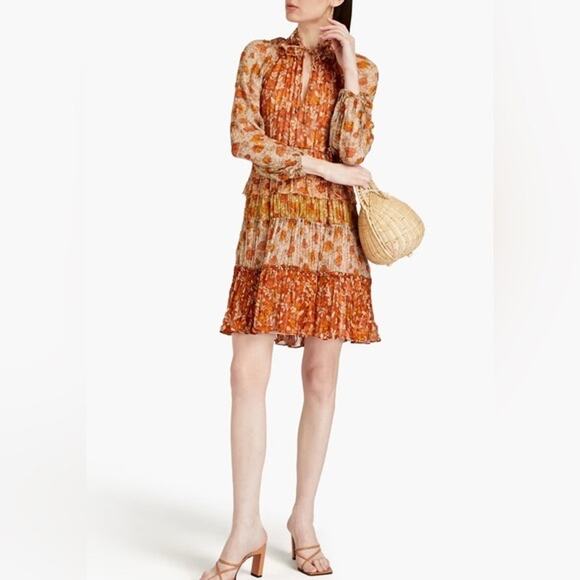 ❤️Zimmermann Floral Print Knee-Length Dress❤️ - Picture 2 of 3